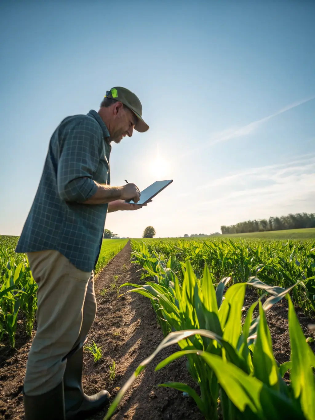 A mobile application interface designed for agrometeorology, displaying real-time weather data and agricultural insights, developed by Innovazione Scienza for farmers and agricultural professionals.